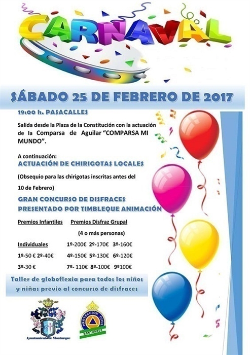 Carnaval en Monturque