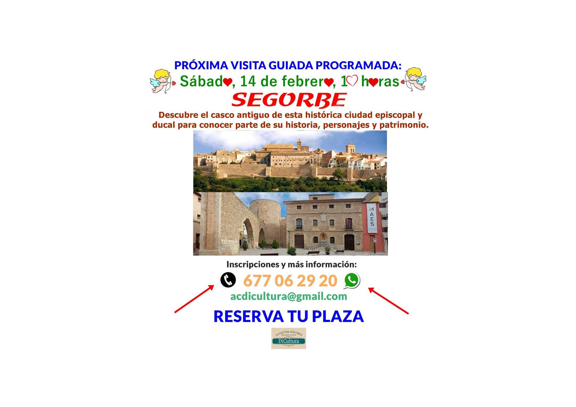 VISITA GUIADA EN FEBRERO