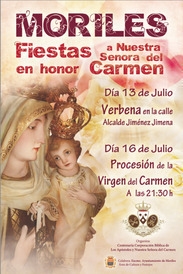 Fiesta en honor a la Virgen del Carmen de Moriles