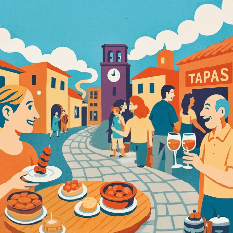 Ruta de la tapa de La Laguna