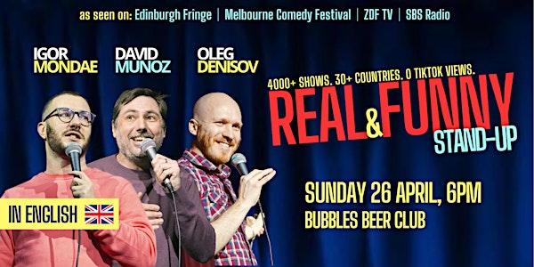Real&Funny: Stand-Up in English - Alicante