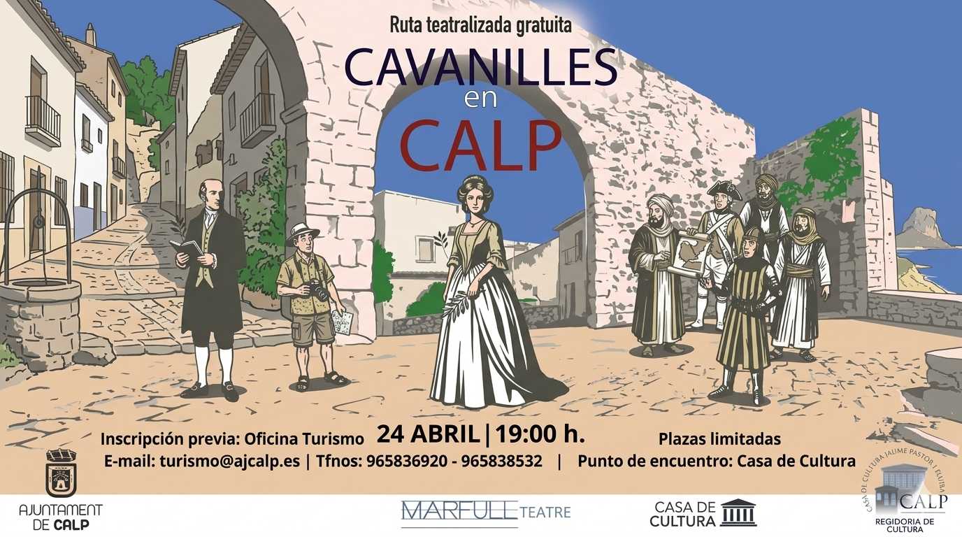 RUTA TEATRALIZADA CAVANILLES CALPE 2026