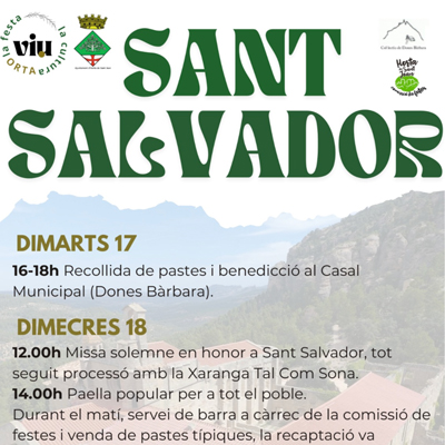 Festa de San Salvador a Horta de Sant Joan