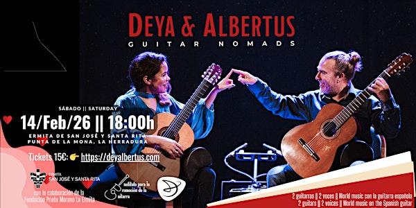 Valentine Concert by Deya & Albertus - Guitar Nomads