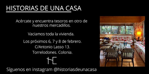 Historias de una casa-MERCADILLO Segunda mano-segundas oportunidades