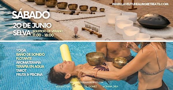 Solsticio de Verano YOGA & BAÑO DE SONIDO FLOTANTE & Terapia en Agua
