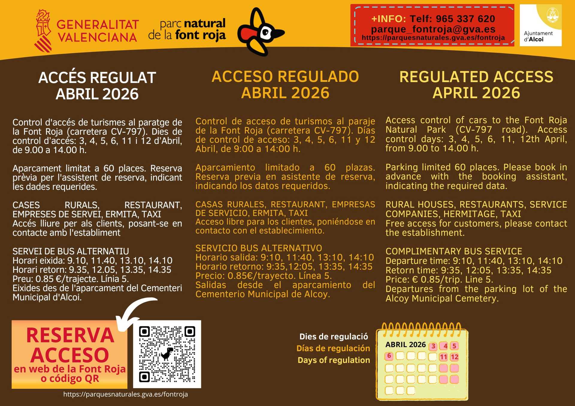 Regulación Parque Natural Font Roja