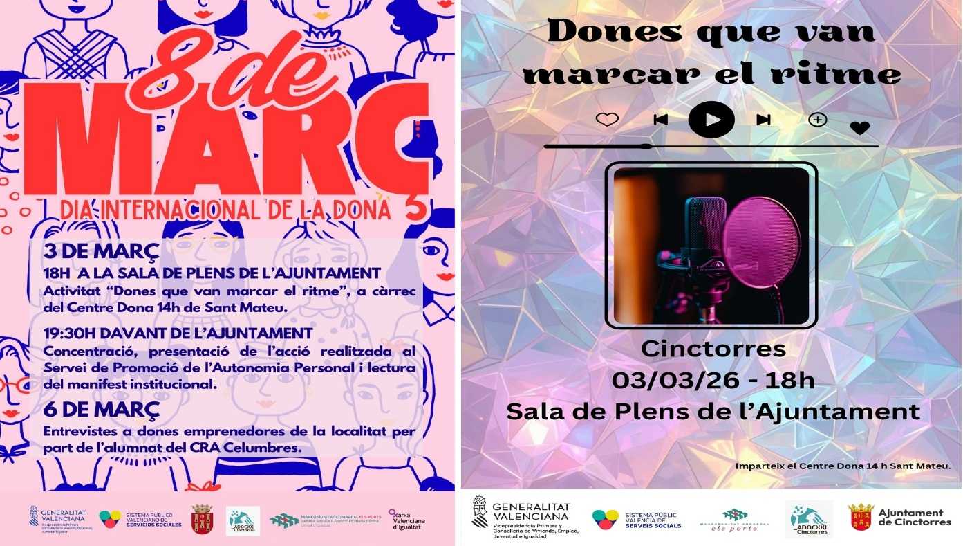 Mujeres que marcaron el ritmo.