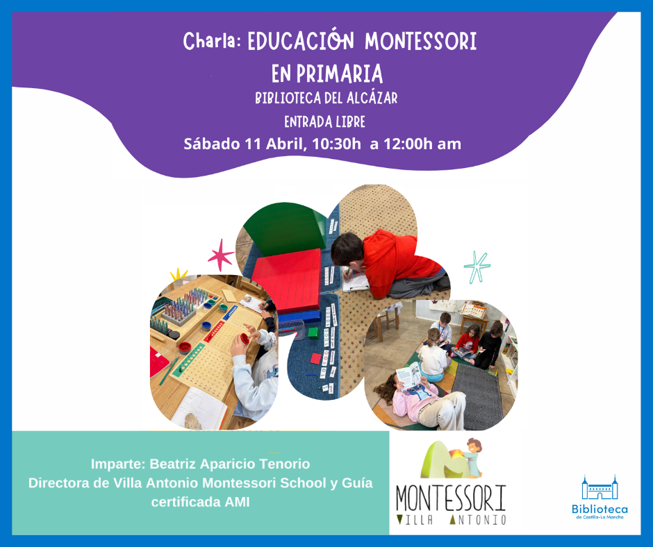 Educación Montessori en primaria a cargo de Beatriz Aparicio Tenorio