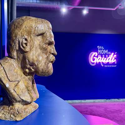 Exposició 'En el nom de Gaudí. Què és la fama?'