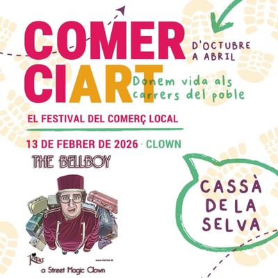 ComerciART: Espectacle 'The Bellboy'