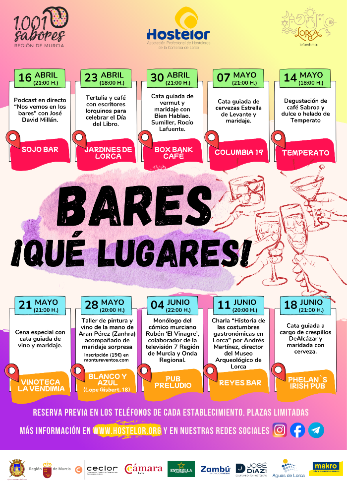 BARES, ¡QUÉ LUGARES!