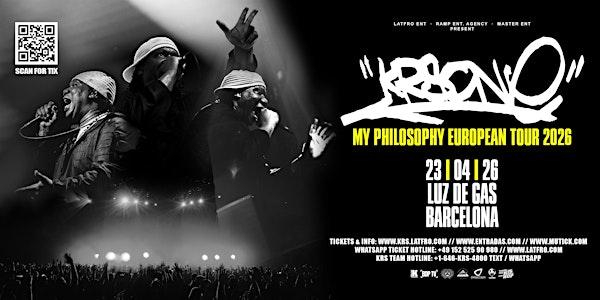 KRS One Live in Barcelona