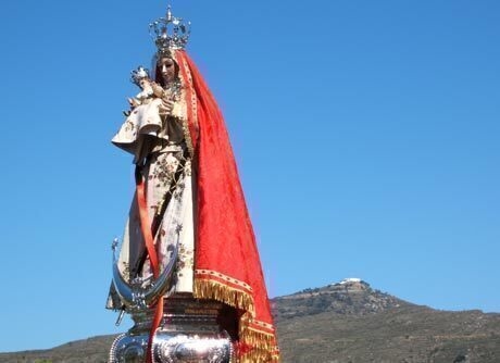Romería de la Virgen de la Cabeza al Cerro de Monteagud