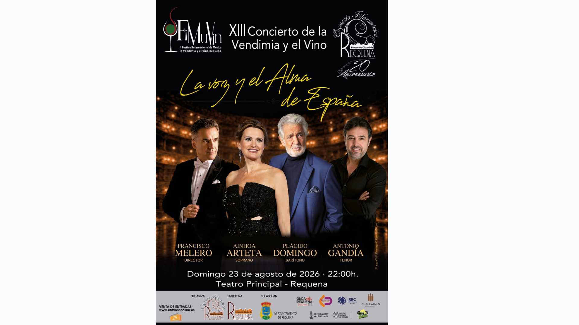 Concierto de la Vendimia y el Vino en Requena