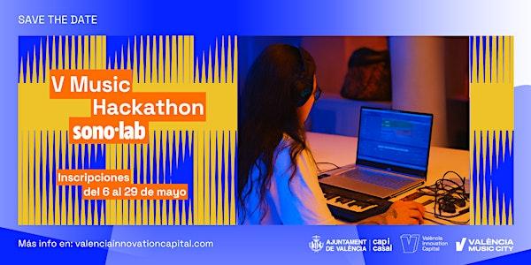 V Music Hackathon de Sono·lab