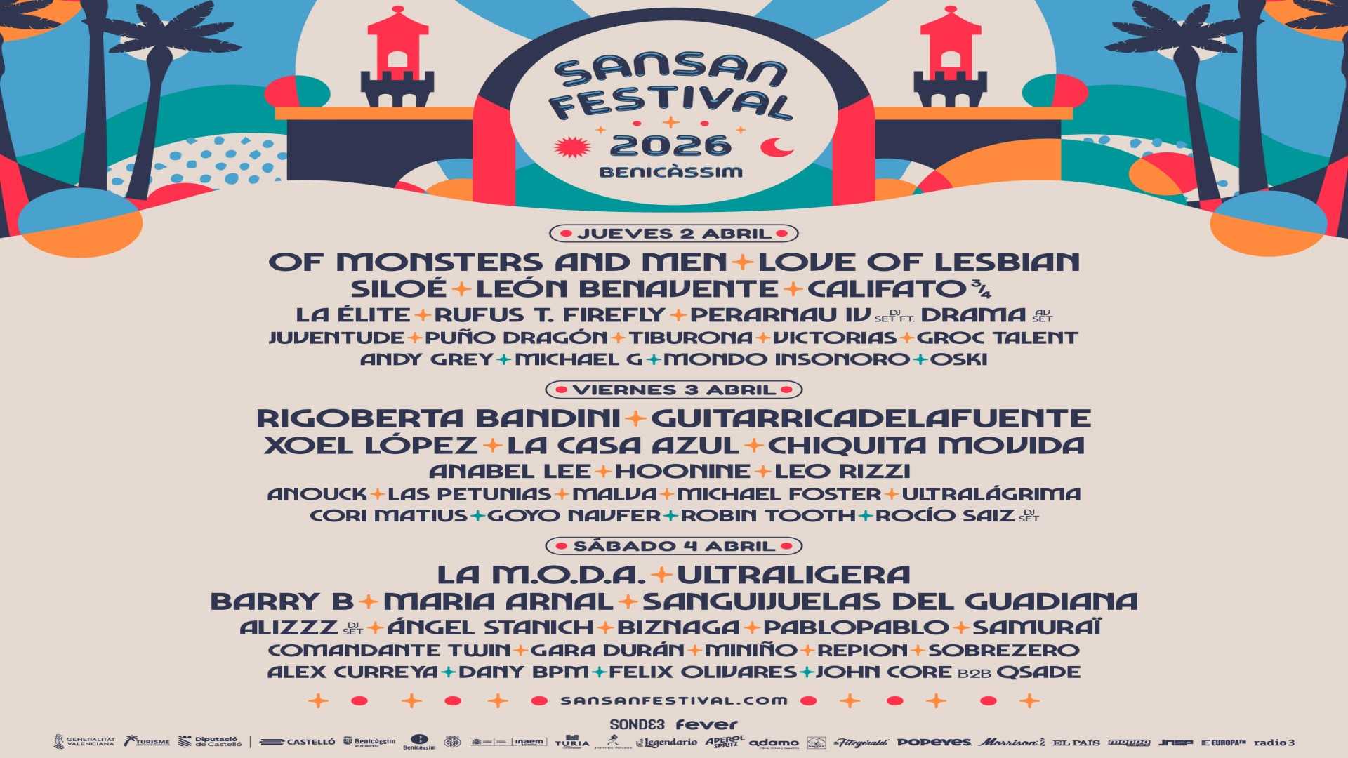 SanSan Festival 2026 en Benicasim