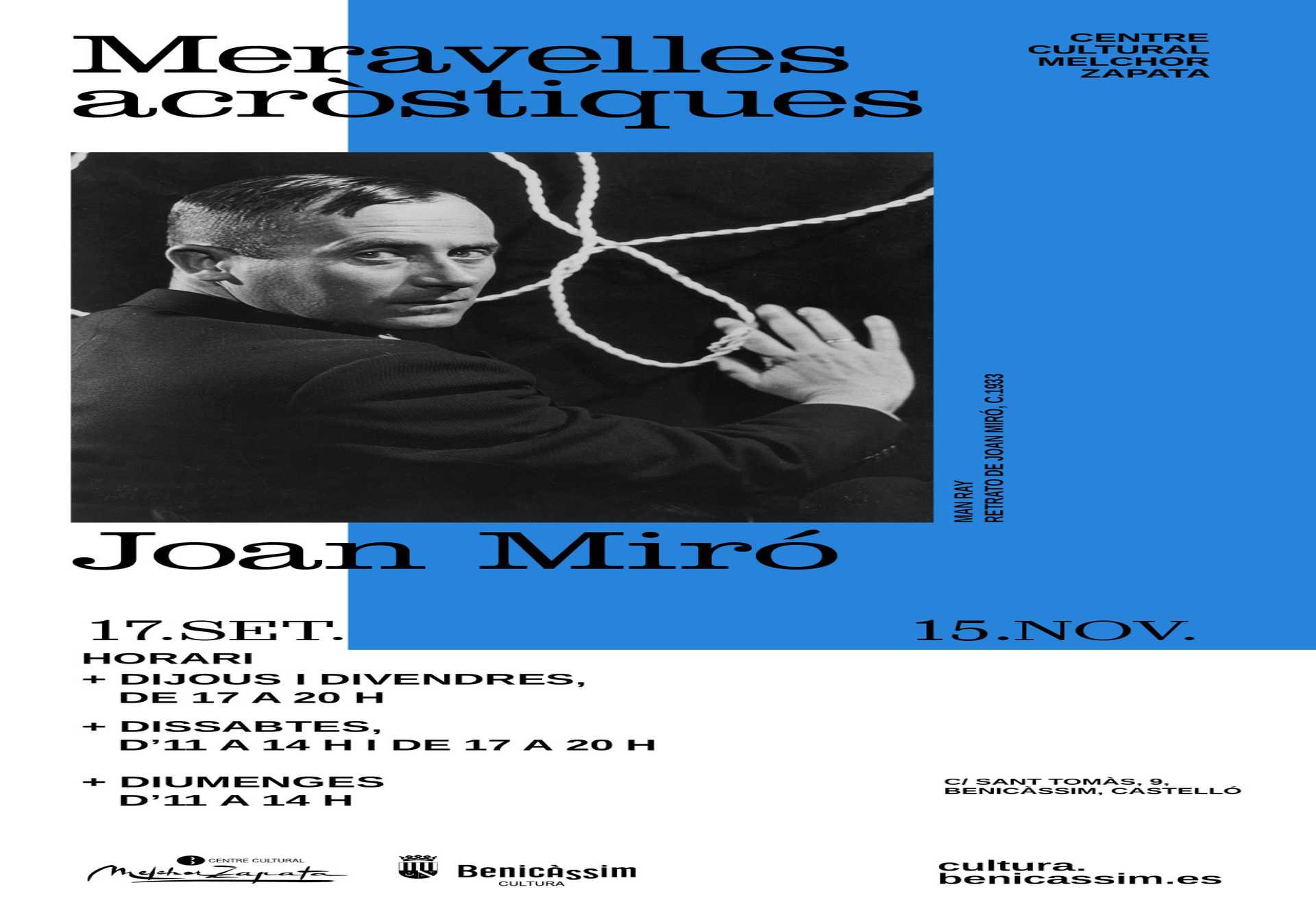 Exposición: Maravillas acrósticas de Joan Miró