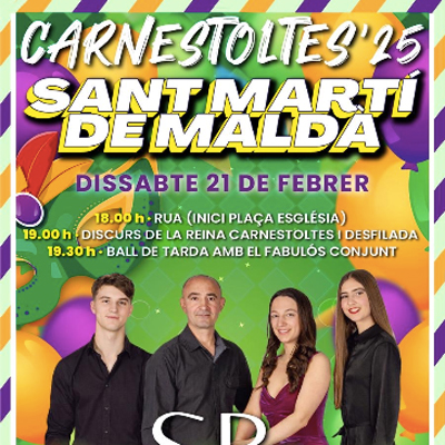 Carnaval a Sant Martí de Maldà