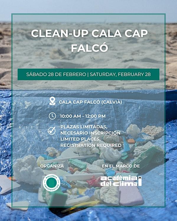 Clean-up CALA CAP FALCÓ