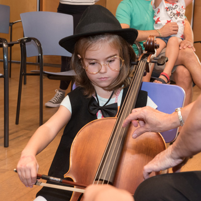 Activitat familiar 'Sigues músic per un dia'