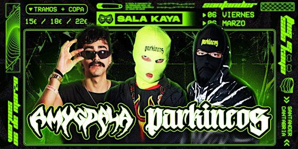 Parkineos & Amygdala en Sala Kaya Santander (Cantabria).