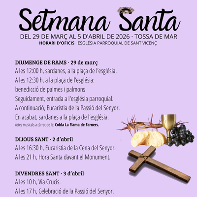 Setmana Santa a Tossa de Mar