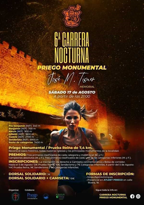 Carrera Nocturna "Priego Monumental"