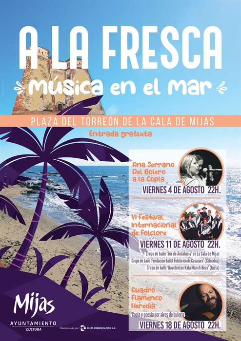 A la fresca, música en el mar