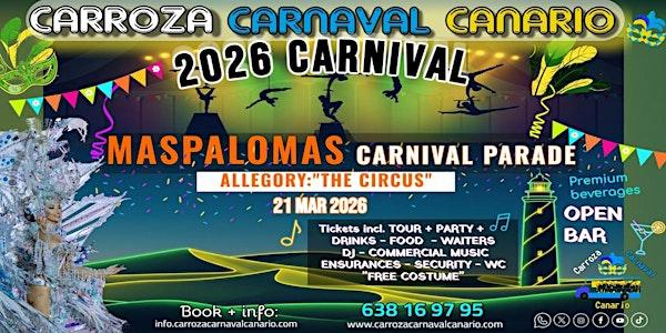 Float Parade tickets - Maspalomas Carnival 2026