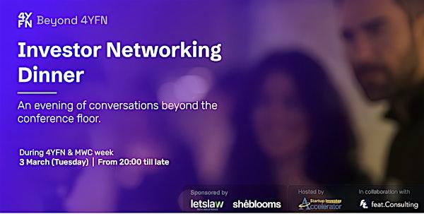 Beyond 4YFN: Angel Investors Networking Dinner