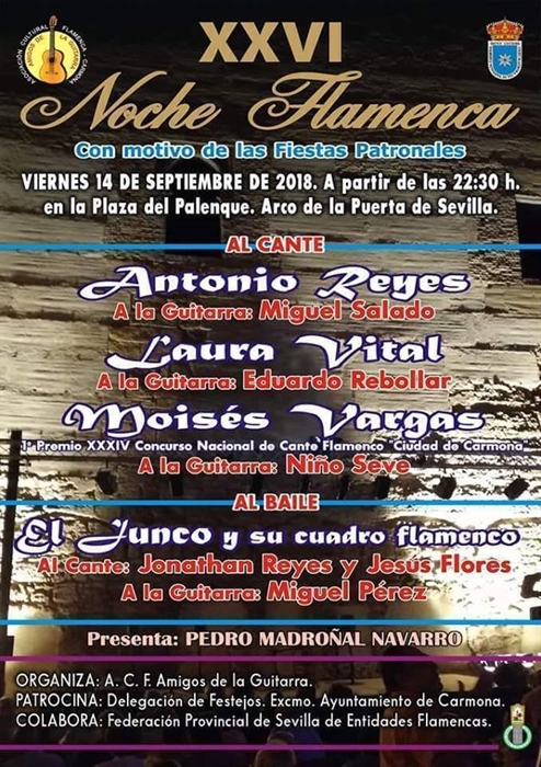 Noche flamenca en Carmona
