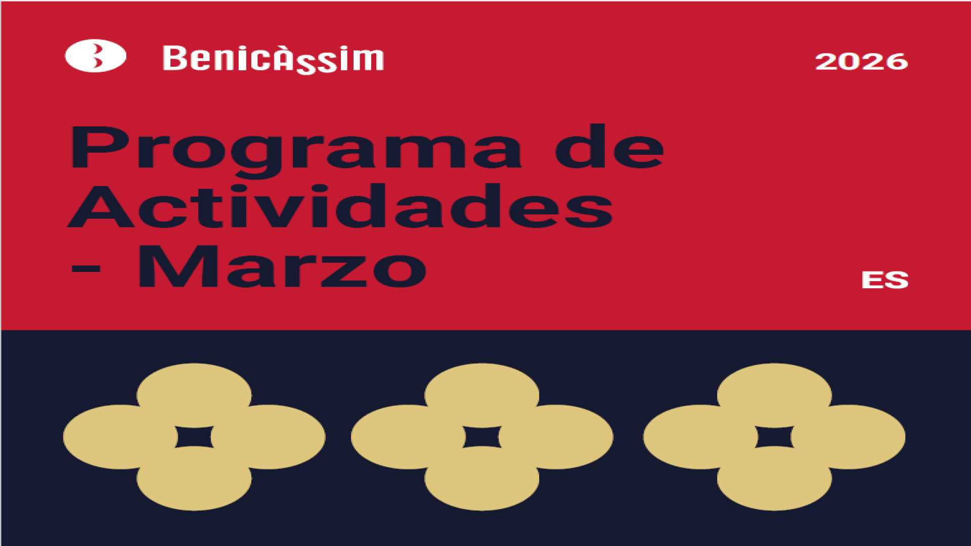 Programa de actividades marzo 2026