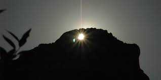 Alineación solar en la Vall de Gallinera