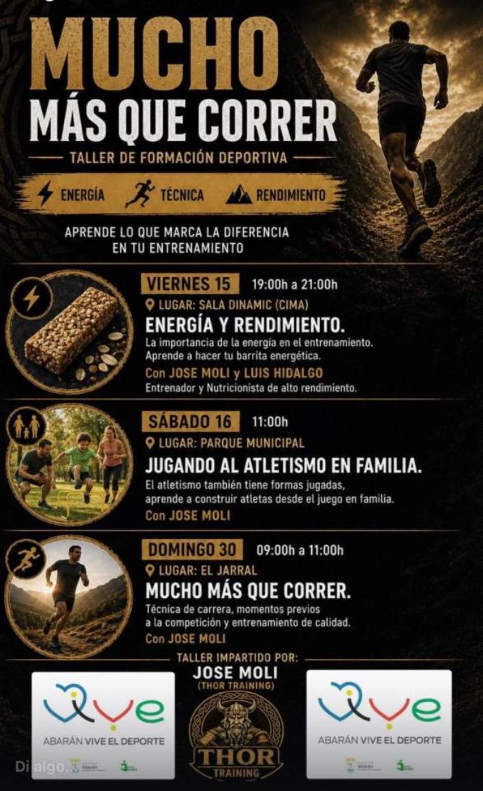 MUCHO MÁS QUE CORRER