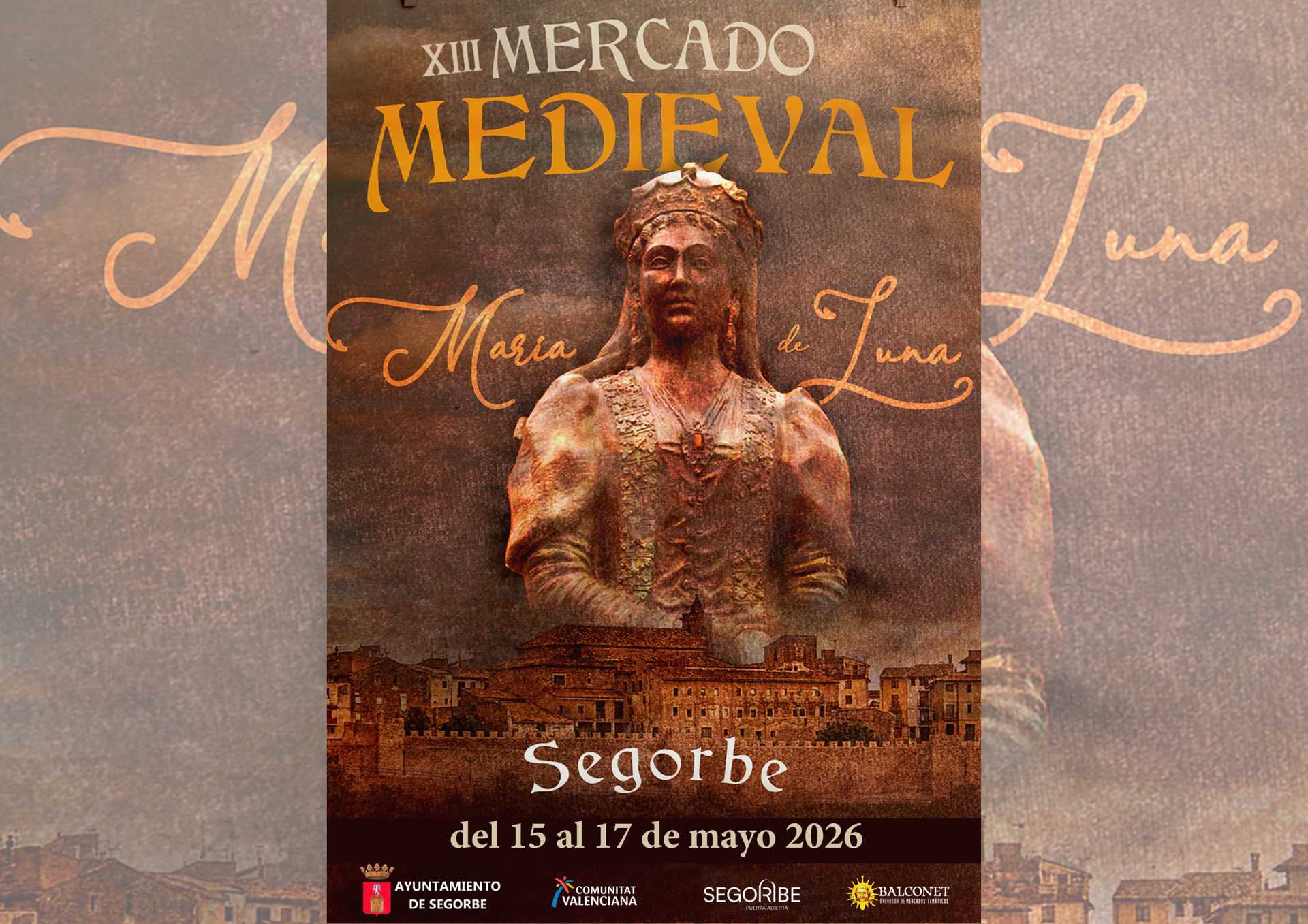 "María de Luna" XIII Mercado Medieval en Segorbe