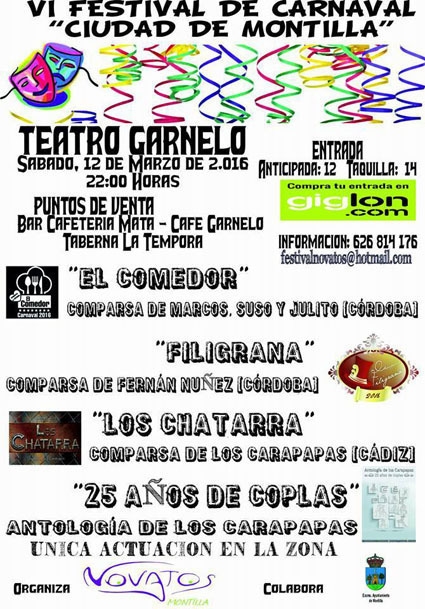Festival de Carnaval "Ciudad de Montilla"