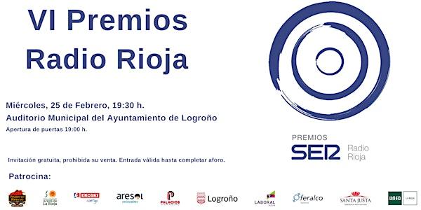VI PREMIOS RADIO RIOJA