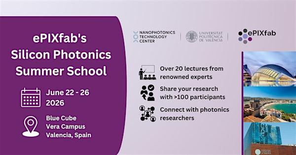 ePIXfab's Silicon Photonics Summer School 2026