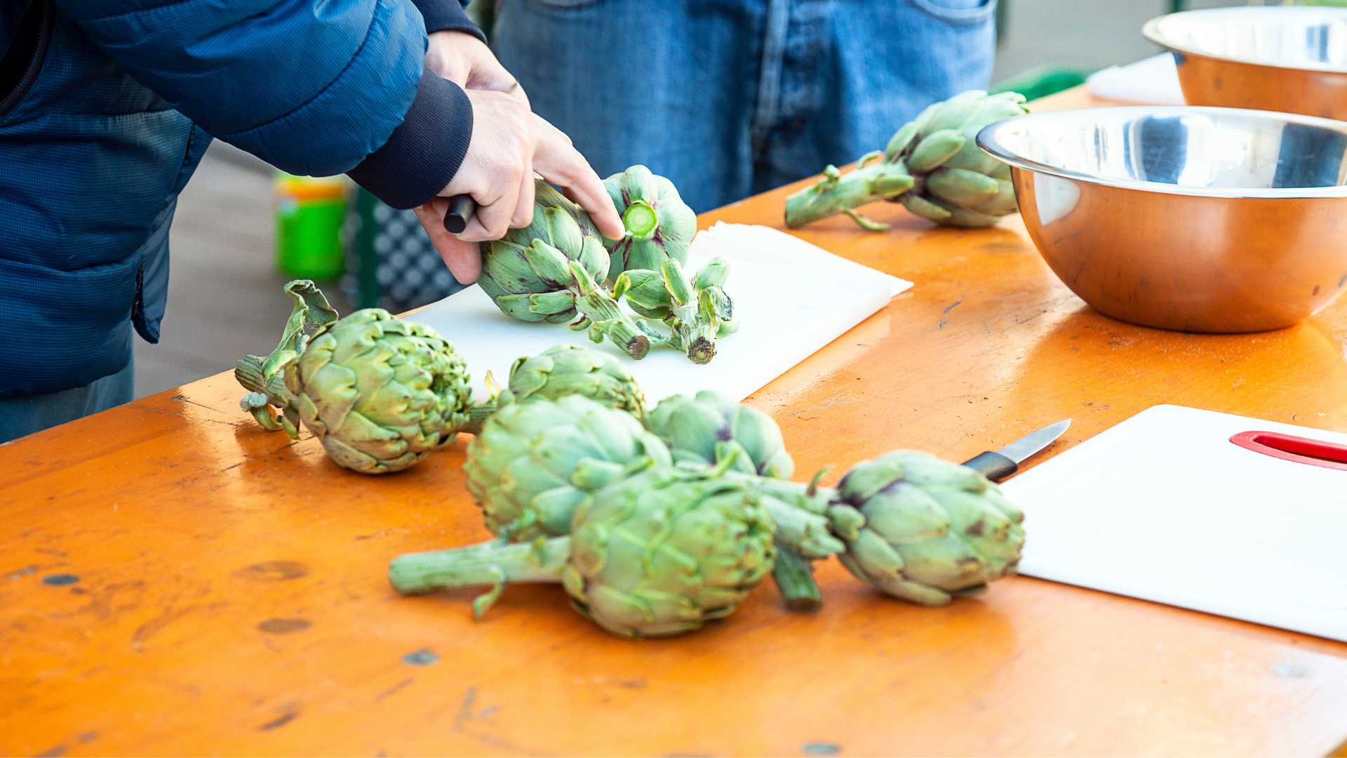 Macrotaller Infantil de Cocina con Alcachofa en Almoradí