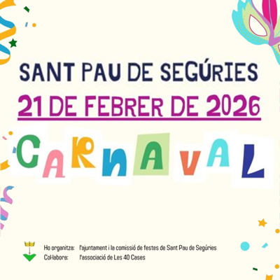 Carnestoltes a Sant Pau de Segúries