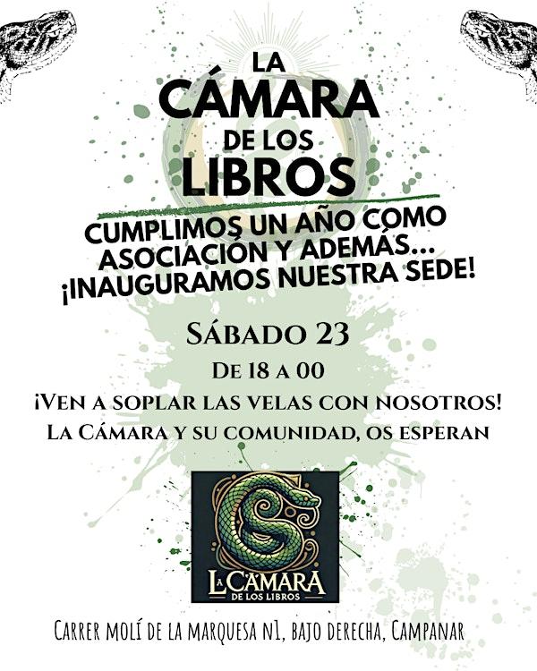Cumpleaños e inauguración de la Cámara de los libros