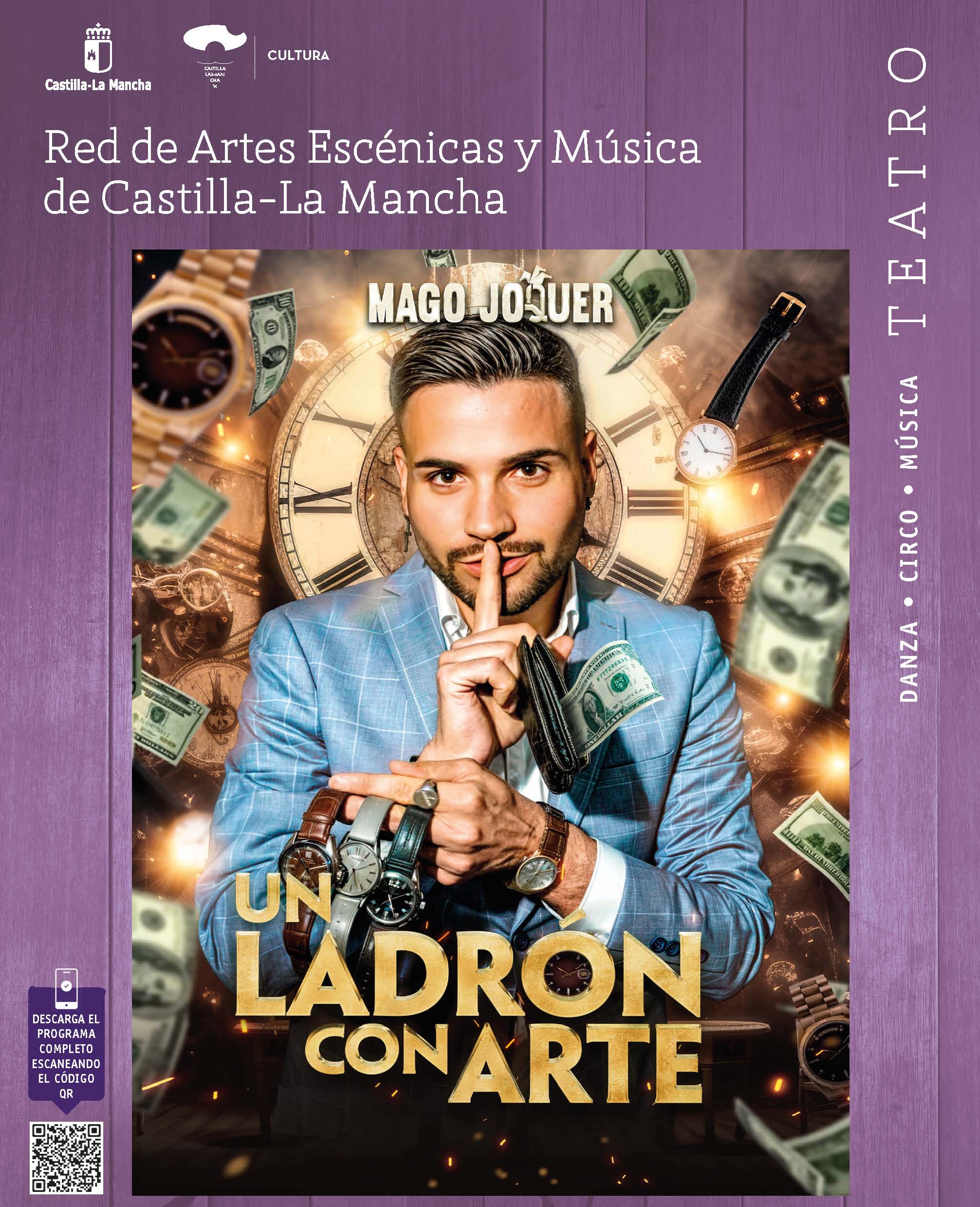 "Un ladrón con Arte". Mago Joquer