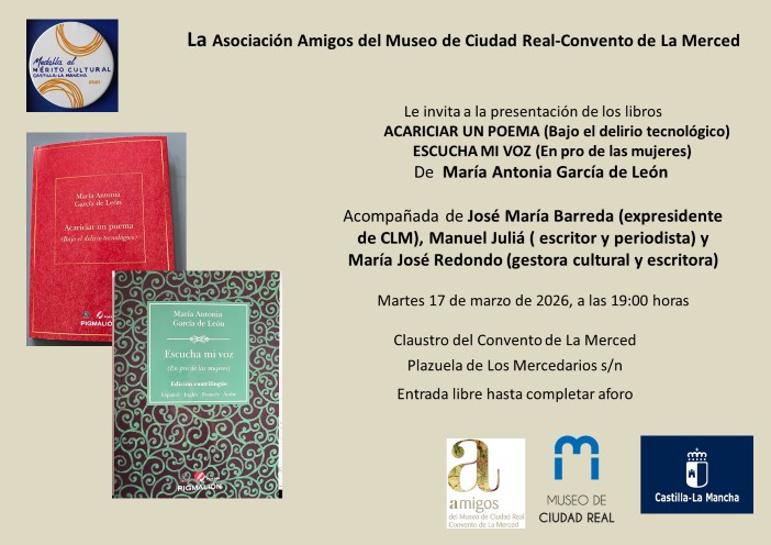 Presentación de los libros de Mª Antonia García de León