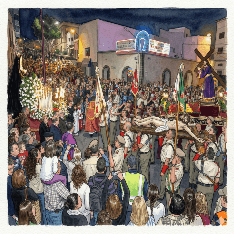 La procesión del Reencuentro