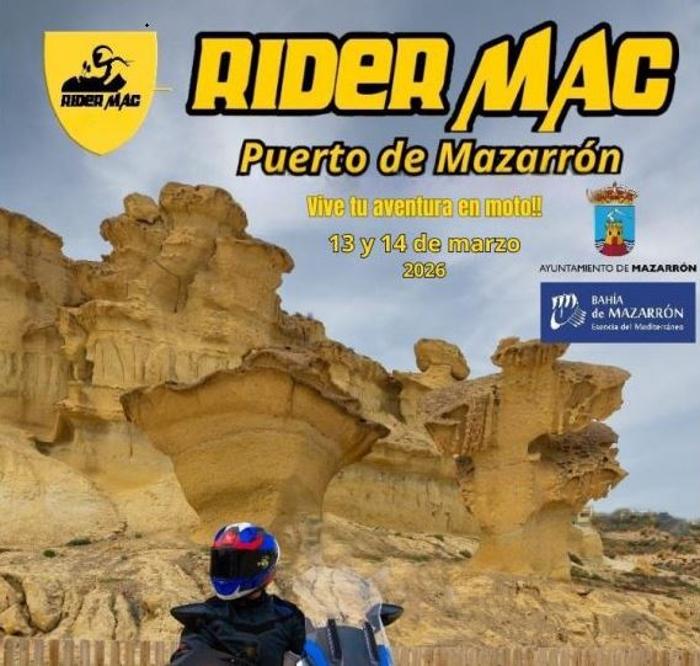 RIDER MAC LLEGA A LA BAHÍA DE MAZARRÓN